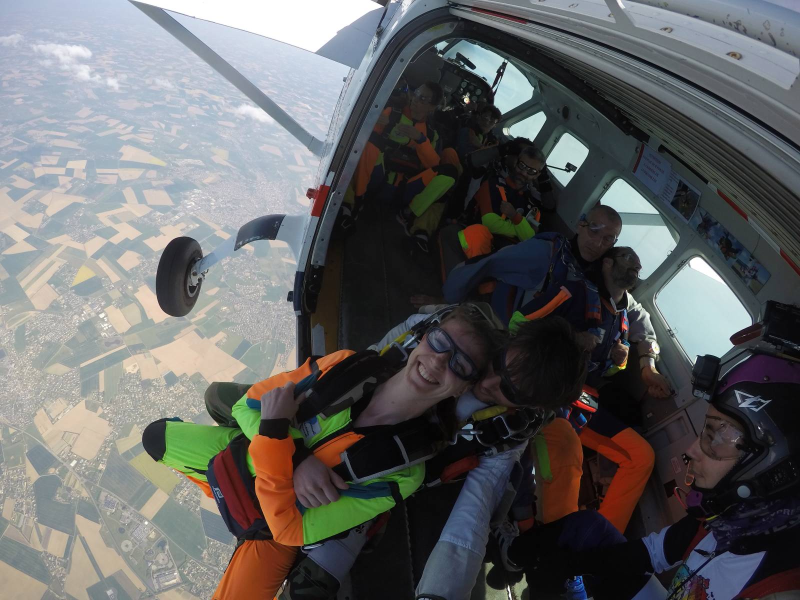 Offrir un baptême en parachute en tandem Aubervilliers 93300