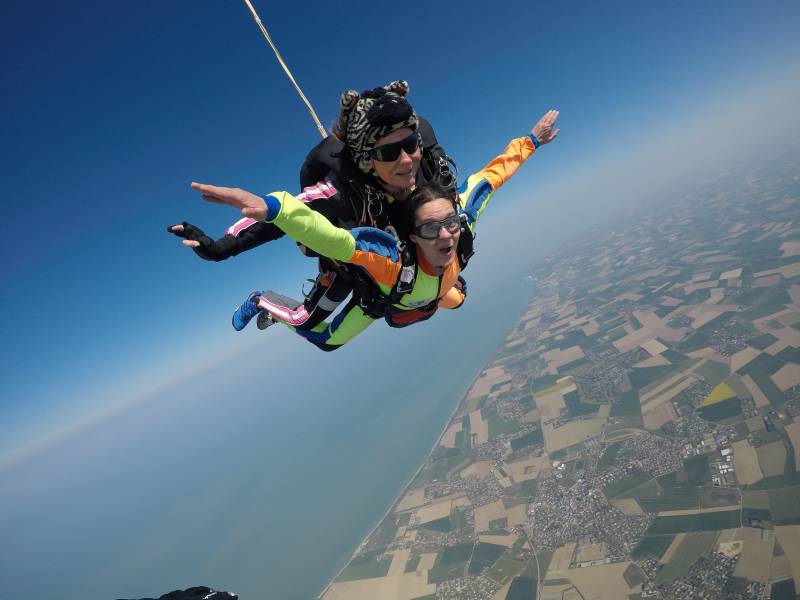 Réservation baptême en parachute pour un mineur, Les Mureaux 78130